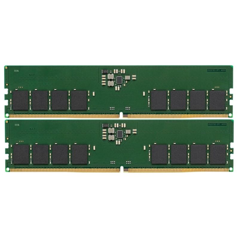 Kingston 32GB (2 x 16GB) DDR5 4800MHz, CL40, 1.10V