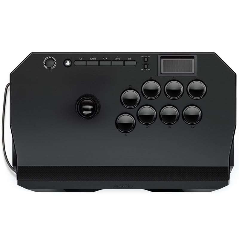 Qanba Drone 2, arcade joystick -peliohjain, PS5/PS4/PC, musta