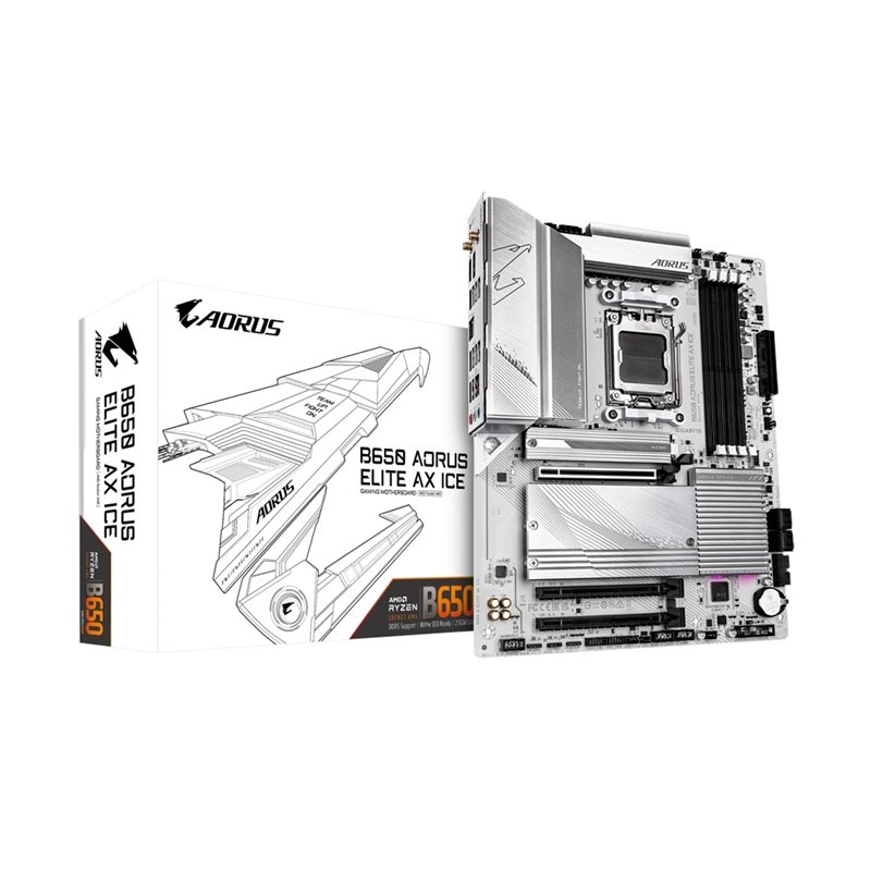 Gigabyte (Outlet) B650 AORUS ELITE AX ICE, ATX-emolevy