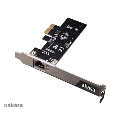 Akasa 2.5 Gigabit Ethernet 1x RJ-45 -verkkokortti, PCIe