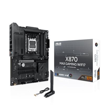 Asus X870 MAX GAMING WIFI7, ATX-emolevy