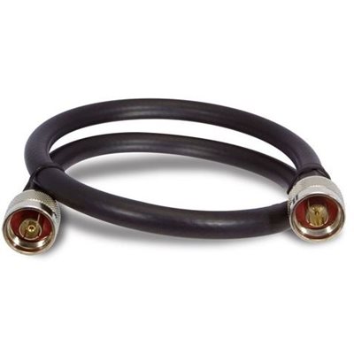 Planet N uros -> N naaras -välikaapeli, 60cm, musta