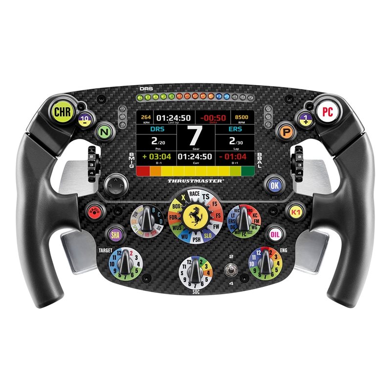 ThrustMaster Formula Wheel Add-On -Ferrari SF-25 EDT -vaihtoratti (PC / PS5), musta