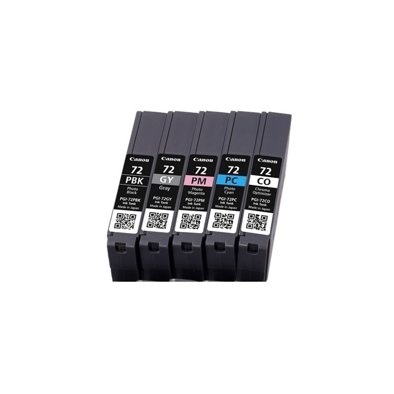 Canon PGI-72 PBK/GY/PM/PC/CO ink multi pack