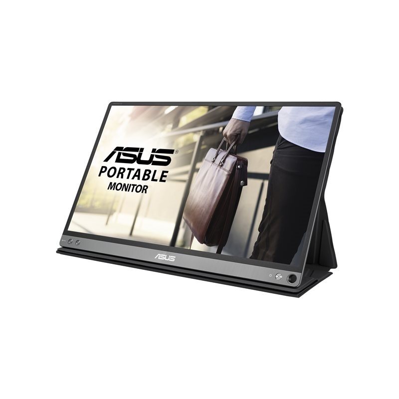 Asus 15,6" ZenScreen GO MB16AP, Full HD USB-monitori, tummanharmaa