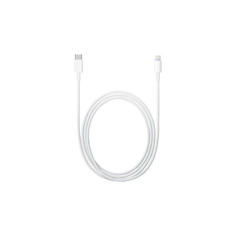 Apple Lightning - USB-C -kaapeli, 1m, valkoinen