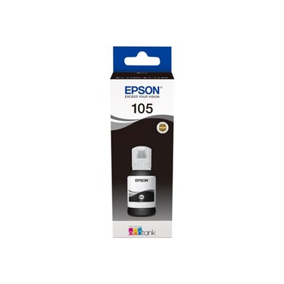 Epson 105 -mustepullo, 140ml, musta, pigmented