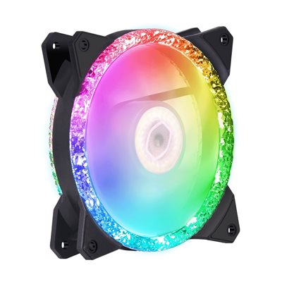 Cooler Master MasterFan MF120 Prismatic, 120mm PWM-laitetuuletin, musta