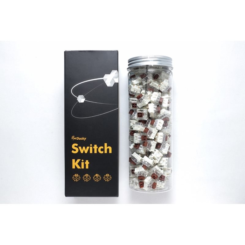 Ducky Switch Kit - Kailh Box Brown -kytkinsarja, 110 kpl