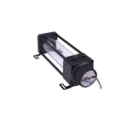 Alphacool Eisbecher Aurora D5 Acetal/Glass 250mm + D5 VPP655 PWM pumppu