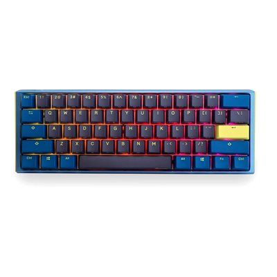 Ducky (Outlet) One 3 Mini Daybreak, mekaaninen näppäimistö, 60%, Cherry MX Brown, musta/sininen