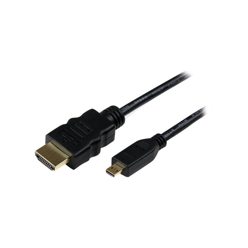 StarTech.com HDMI -> Micro HDMI -näyttökaapeli, 0,5m, musta