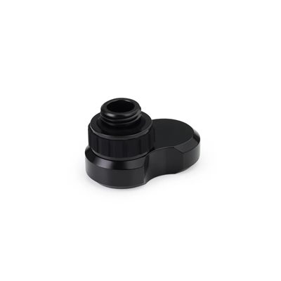 Alphacool Apex Grip Offset, 16mm, OT/IT, G1/4, kierrettävä, musta