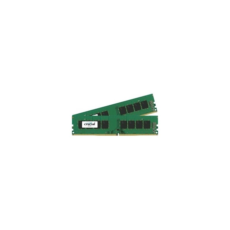 Crucial 8GB (2 x 4GB) DDR4 2400MHz, CL17, 1.20V