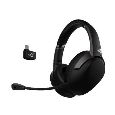 Asus ROG Strix Go 2.4, langattomat pelikuulokkeet mikrofonilla, 2.4GHz/USB-C, musta