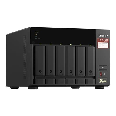 QNAP 6-bay NAS, AMD Ryzen V1000 series V1500B 4C/8T 2.2GHz, 8GB