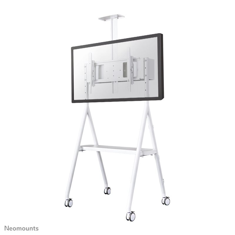 Neomounts by Newstar NS-M1500WHITE floor stand, liikuteltava monitorin/television lattiateline, valkoinen