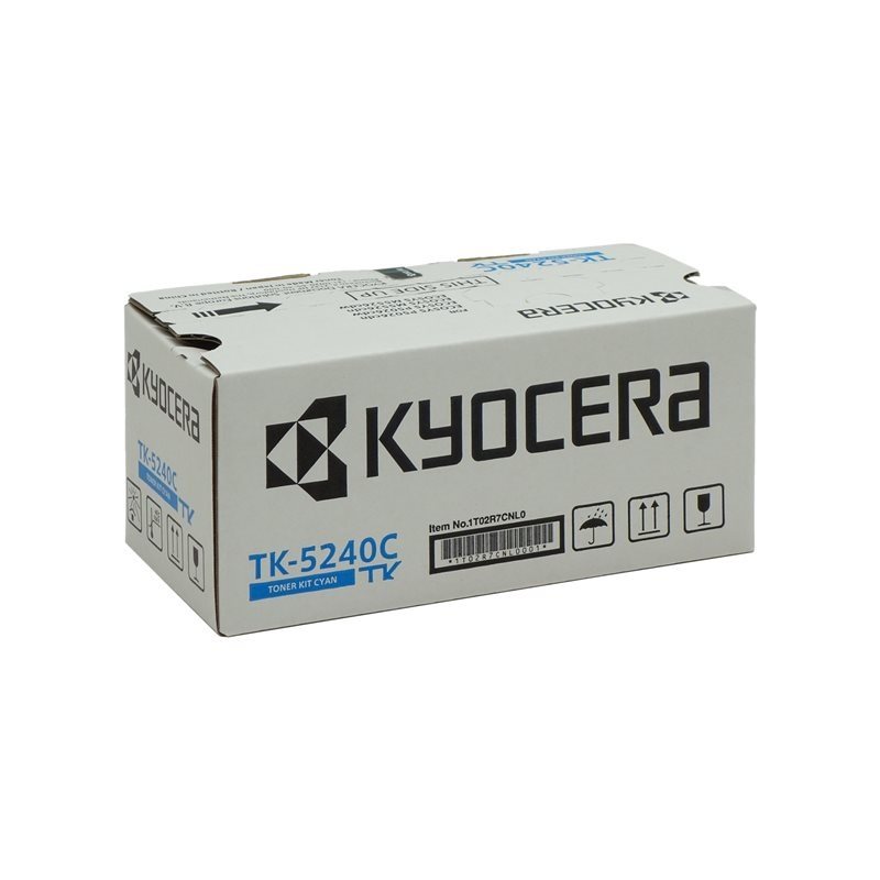 KYOCERA TK-5240C, laserväriainekasetti, syaani, jopa 3000 sivua