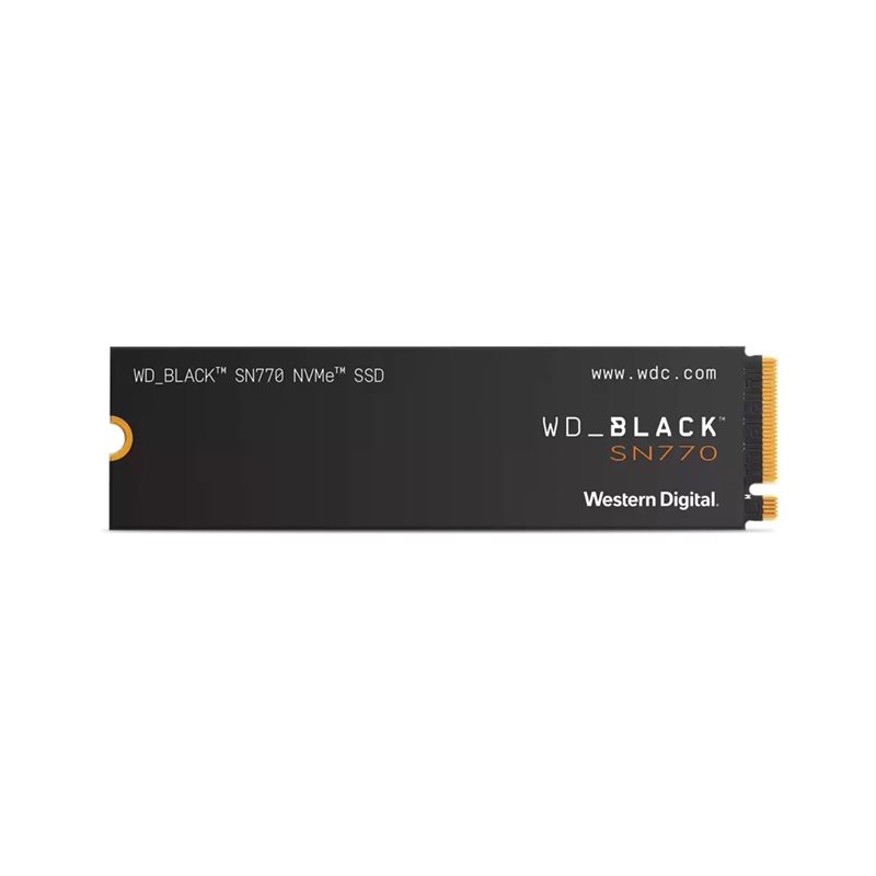 Western Digital 500GB WD_BLACK SN770 NVMe SSD -levy, M.2 2280, PCIe 4.0 x4, 5000/4000 MB/s