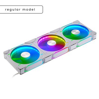 Phanteks D30-140 Regular Fan - Triple Pack, 140mm PWM-laitetuuletinsarja, valkoinen