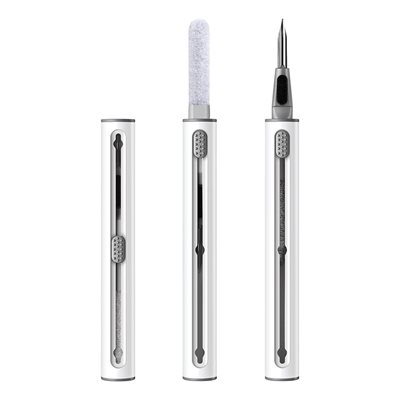 Deltaco Kuulokkeiden puhdistuskynä, valkoinen