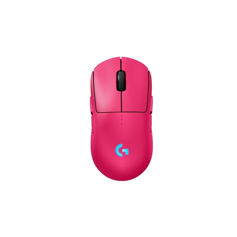 Logitech PRO 2 LIGHTSPEED, langaton pelihiiri, 32 000 DPI, magenta