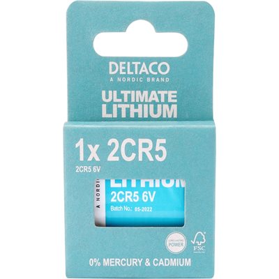 Deltaco 2CR5 -paristo