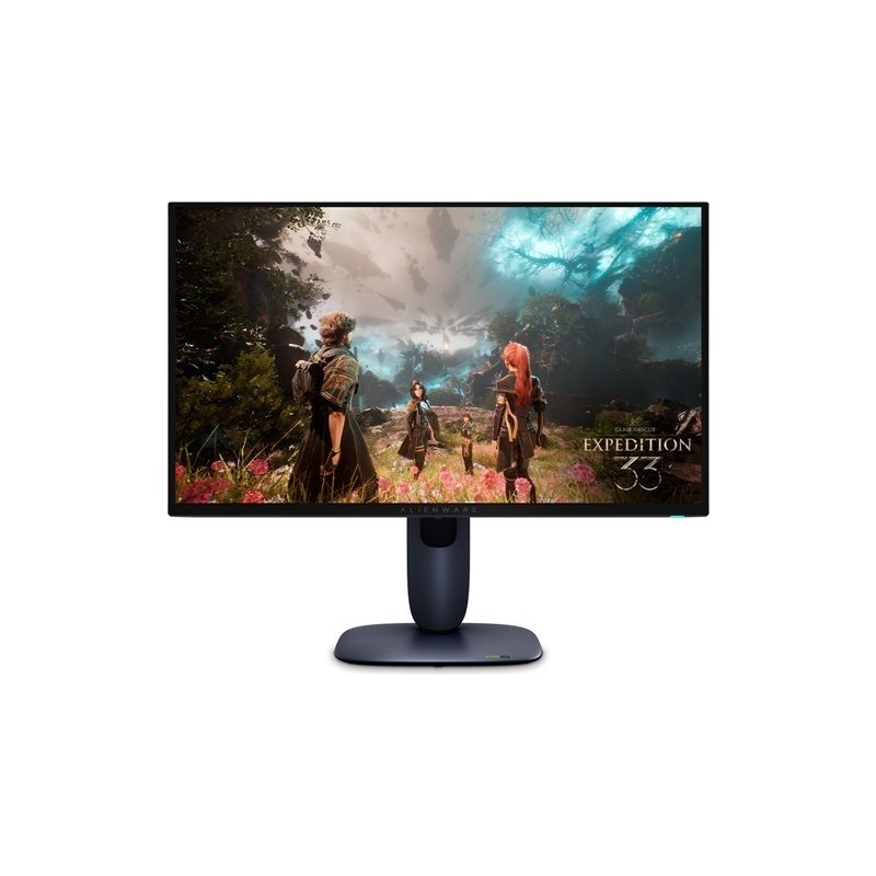 Dell 27" Alienware AW2725Q, 240Hz 4K OLED-pelimonitori, musta