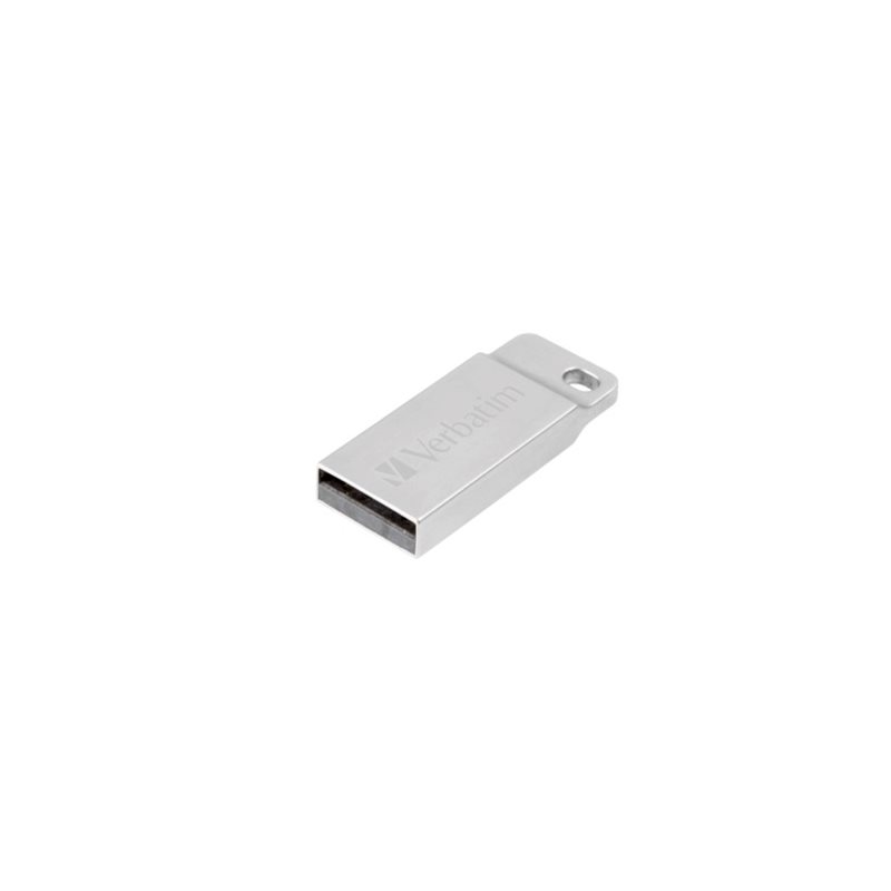 Verbatim 32GB Metal Executive, 2.0 USB-A -muistitikku, hopea
