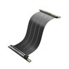 Akasa (Outlet) RISER BLACK X3 Mark V, PCIe 5.0 x16 riser-kaapeli, 300mm, 128 GB/s, musta