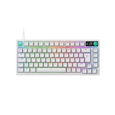 Logitech G316 X 75, mekaaninen pelinäppäimistö, 75%, valkoinen