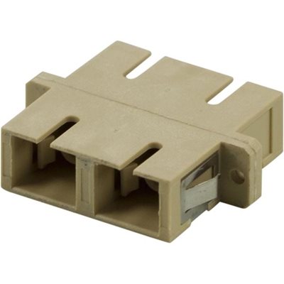 Deltaco Kuituliitoksen jatkokappale, SC-SC, multimode, duplex, keraaminen, muovi