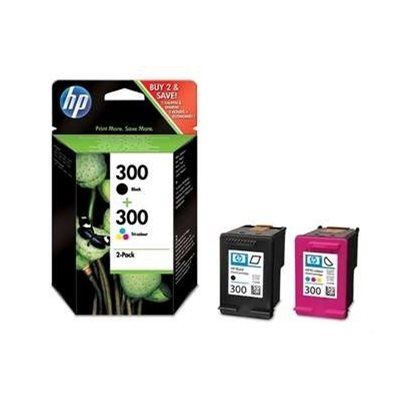 HP Hp 300 Musta Ink Cart.blisster