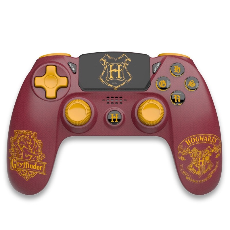 Trade Invaders Harry Potter - Gryffindor, langaton pädiohjain, PS4, punainen/keltainen