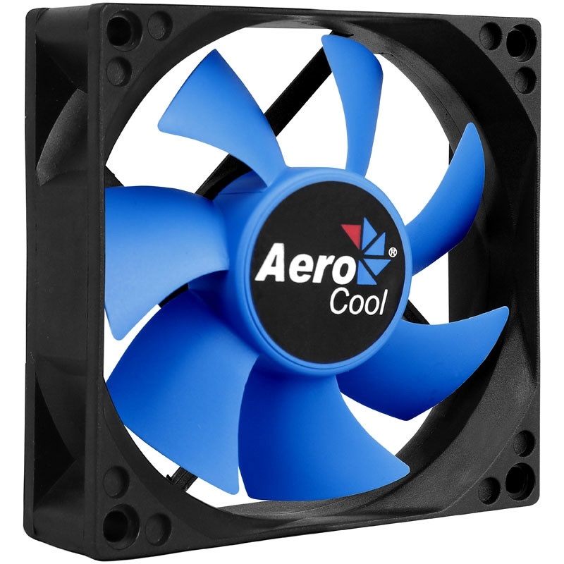 Aerocool Motion 8, 80mm laitetuuletin, musta/sininen