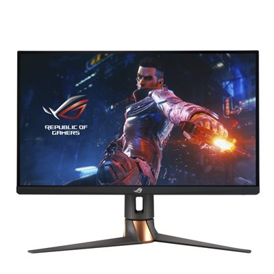 Asus 27" ROG Swift PG27UQR, 160Hz 4K UHD -pelimonitori, musta/kupari