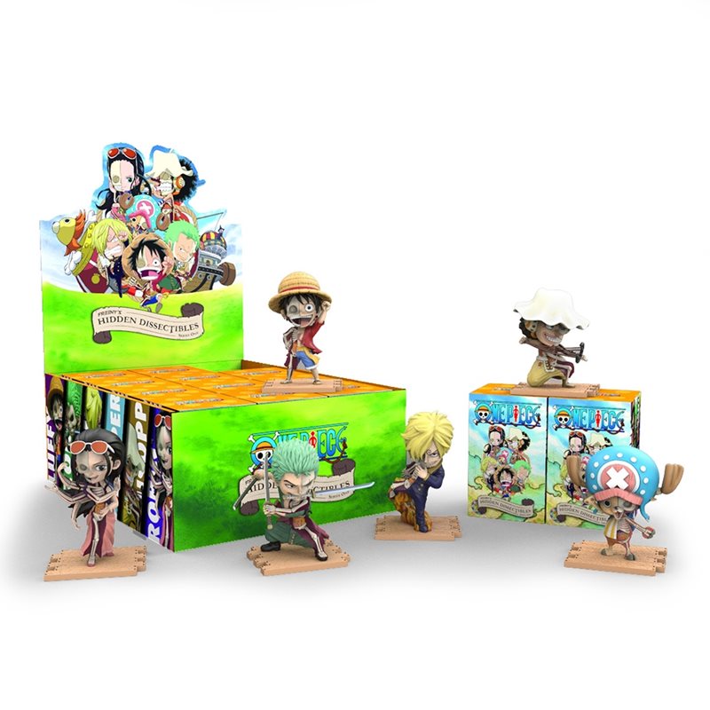 Mighty Jaxx Freeny's Hidden Dissectibles One Piece Series 1 -figuuri, satunnainen (Tarjous! Norm. 19,90€)