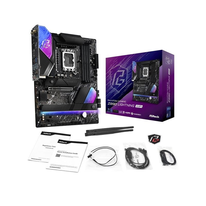 ASRock Z890 Lightning WiFi, ATX-emolevy - Kuva 2