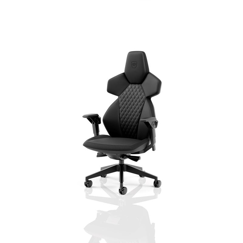 noblechairs DAWN Gaming Chair, keinonahkaverhoiltu pelituoli, musta