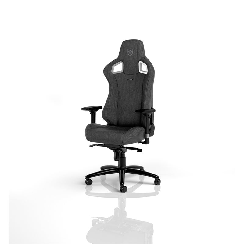 noblechairs (Outlet) EPIC TX Gaming Chair, kangasverhoiltu pelituoli, antrasiitti