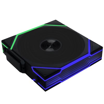 Lian Li UNI FAN TL Wireless 120, 120mm PWM-laitetuuletin, musta