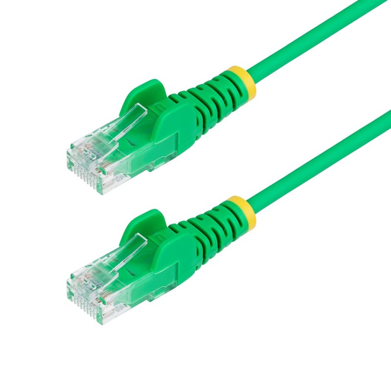 StarTech.com U/UTP Cat6 Slim laitekaapeli, LSZH, 2,5m, vihreä