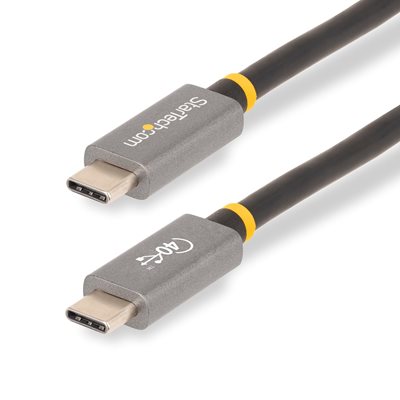 StarTech.com USB4-C -kaapeli, 40 Gbps, PD 100W, 1m, musta