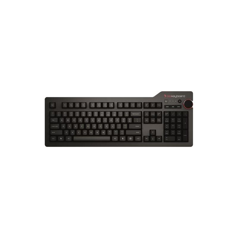 Das Keyboard Das Keyboard 4 Professional, mekaaninen näppäimistö, Clicky - Cherry MX Blue, musta