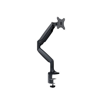Multibrackets 15-27" M Deskmount Gas Spring Single, -pöytäteline näytölle, musta