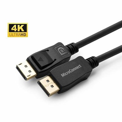 MicroConnect DisplayPort 1.2 -näyttökaapeli, 1.8m, musta