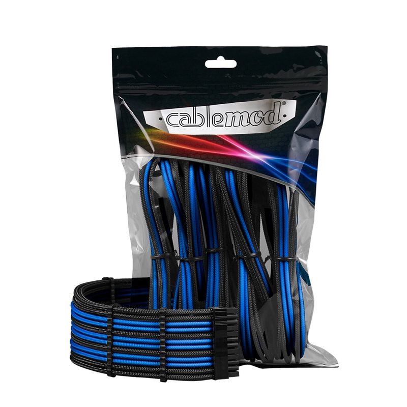 CableMod Pro ModMesh 12VHPWR Cable Extension Kit (Black + Blue)