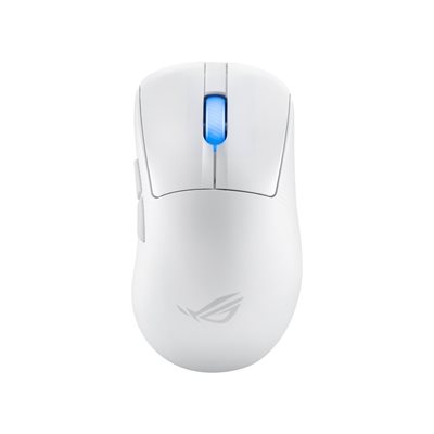 Asus ROG Keris II Ace, langaton pelihiiri, 42 000 DPI, Moonlight White