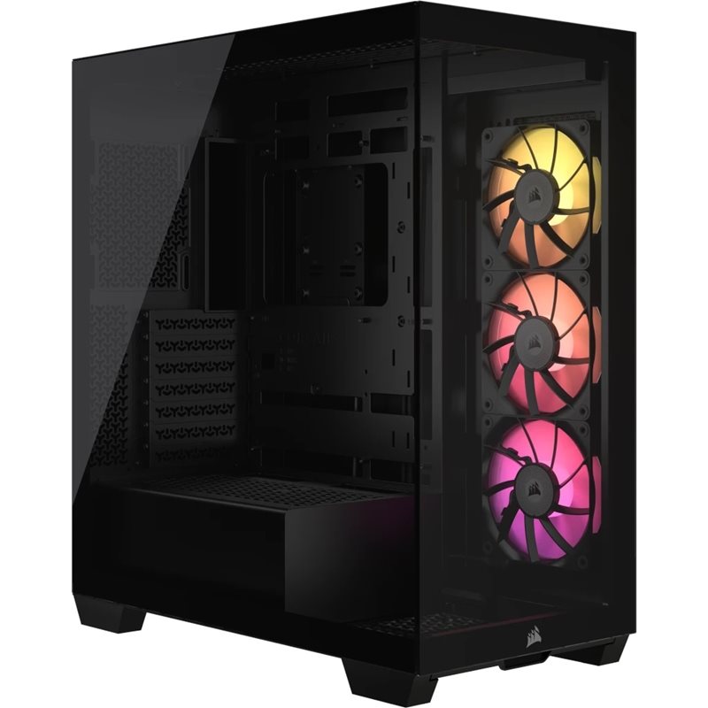 Corsair iCUE LINK 3500X RGB, ikkunallinen miditornikotelo, musta