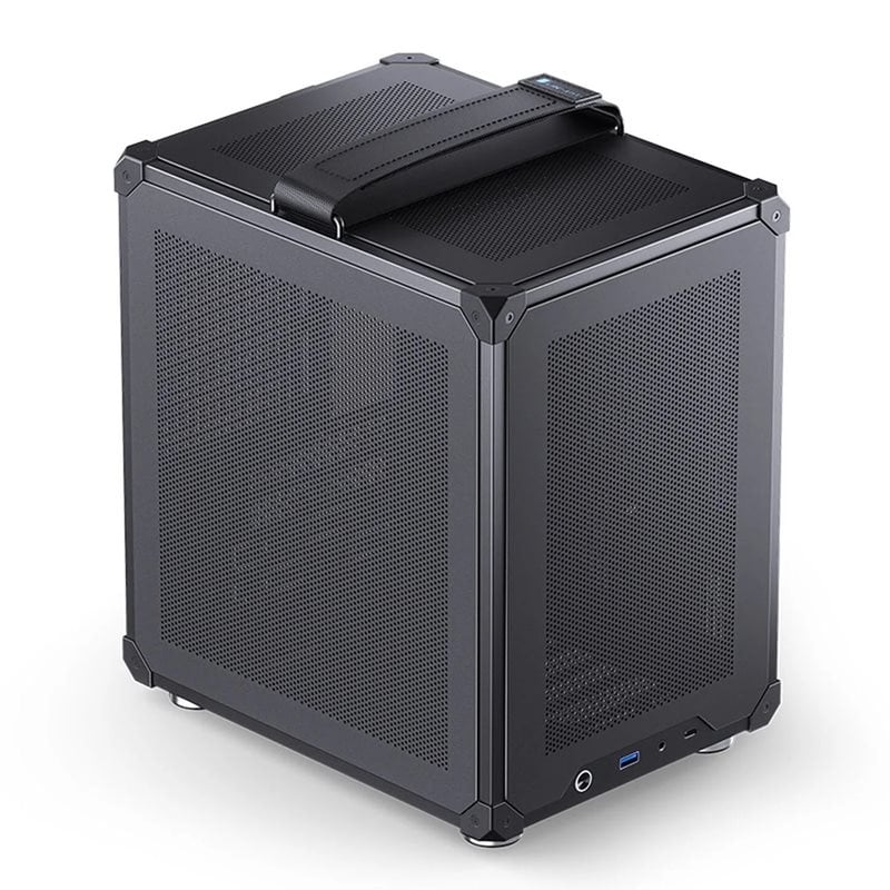 Jonsbo C6-ITX Black, Mini-ITX -kotelo, musta